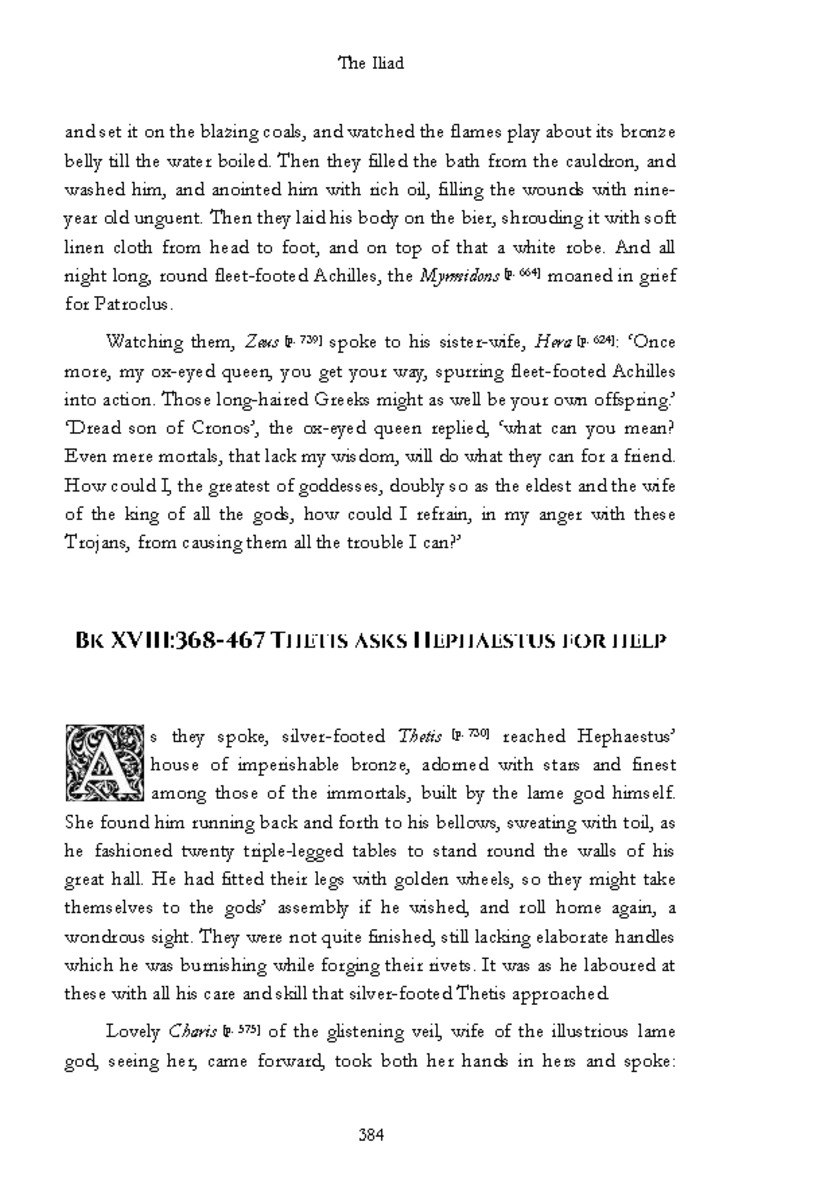 The Iliad - Page 378